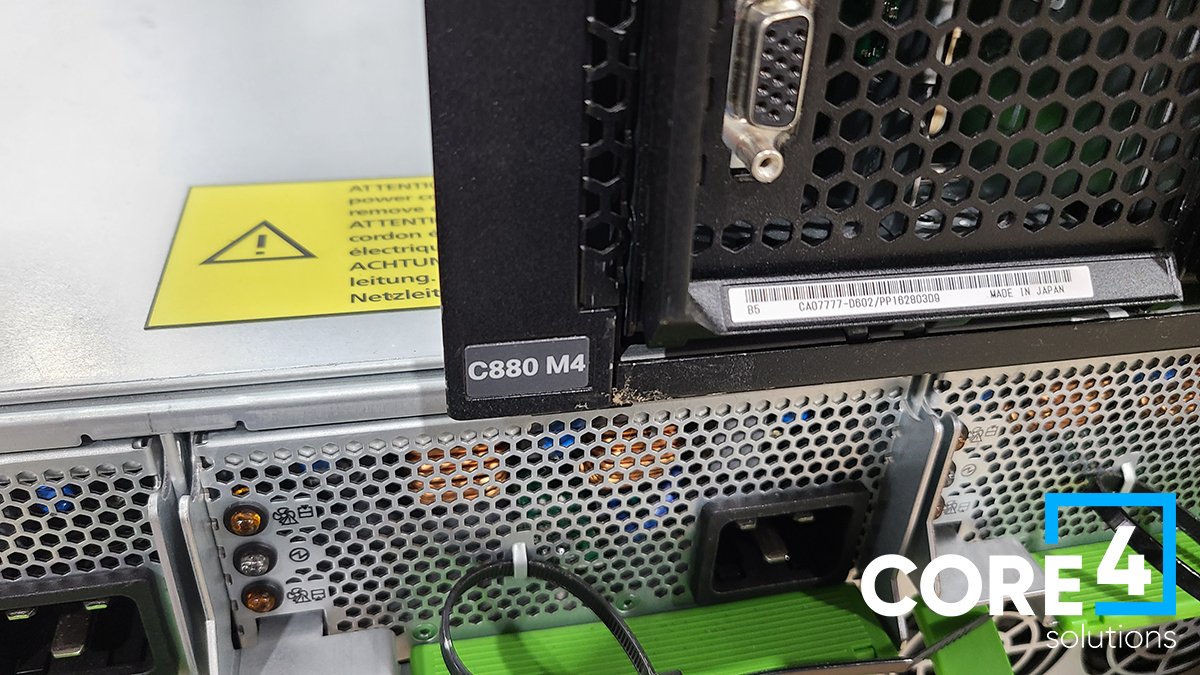 Cisco C880 M4 Server w/ 4x Blades ea w/ 2x E7-8880 V3, 48x 32GB Dimm - Fully Configured SAP HANA Solution