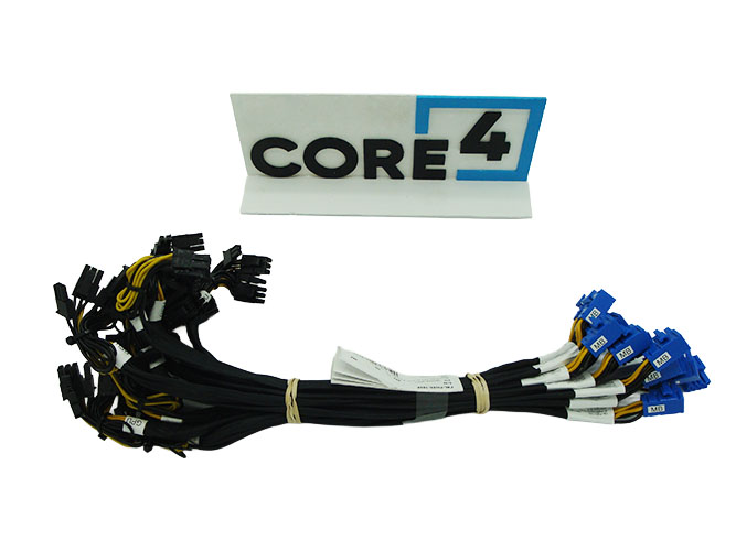 SUPERMICRO CBL-PWEX-1059 36cm 8-pin CPU to 2x 6+2-pin GPU Power Cable