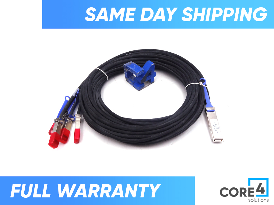 DELL CBL-QSFP-4X10GSFP-PASS-5M Dell Force 10 501-00140-01 14/12 DP/N 0HVVVF