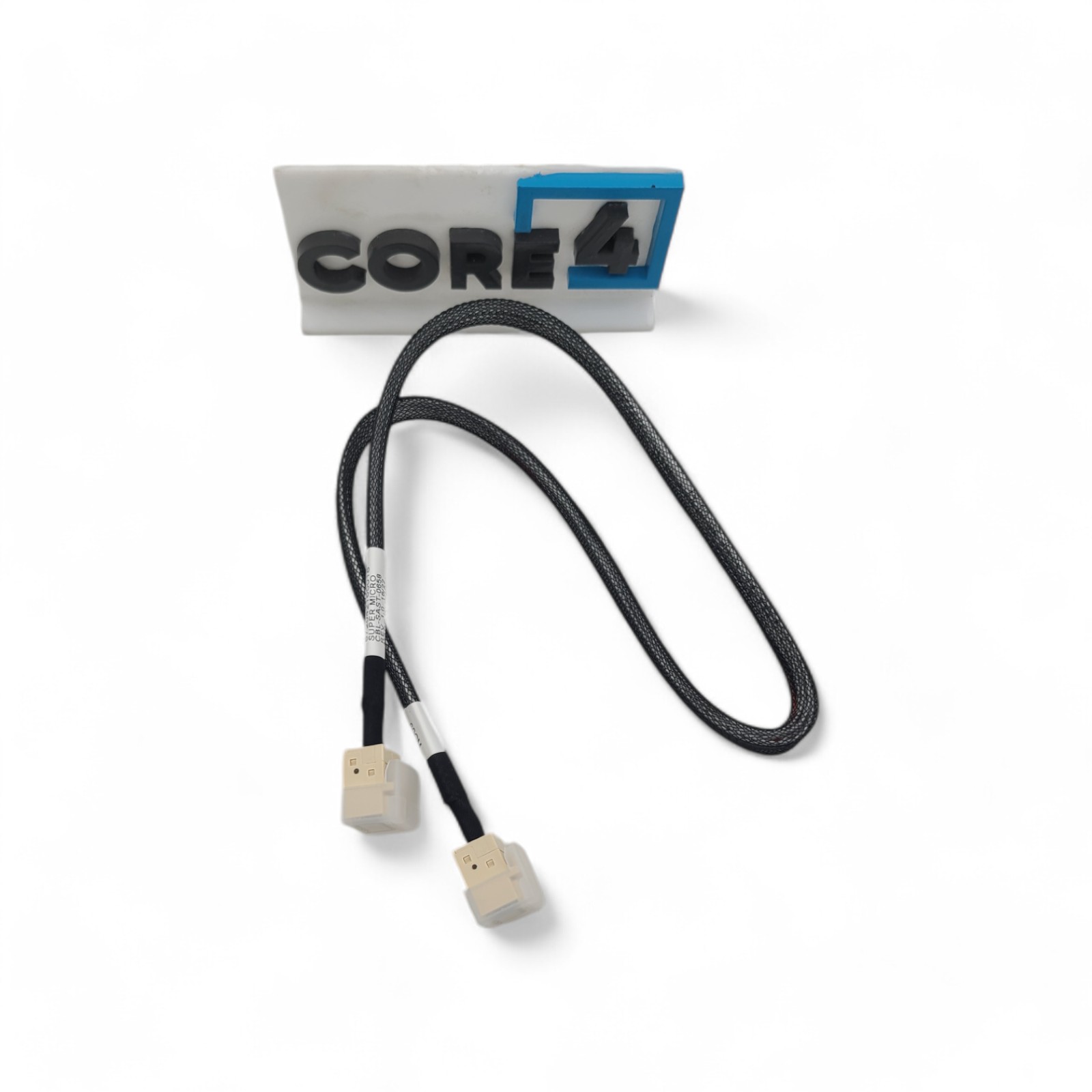 SUPERMICRO CBL-SAST-0658 Internal MiniSAS HD PCIe NVMe 12Gbs 60cm Cable