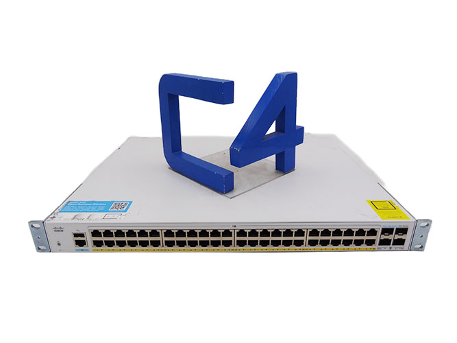 CISCO CBS350-48FP-4G Cisco CBS350-48FP-4G Managed Switch, 48 Port GE, Full PoE, 4