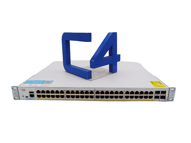 CISCO CBS350-48P-4G Cisco Business 48-Port Ge PoE 4X1G SFP Managed Switch