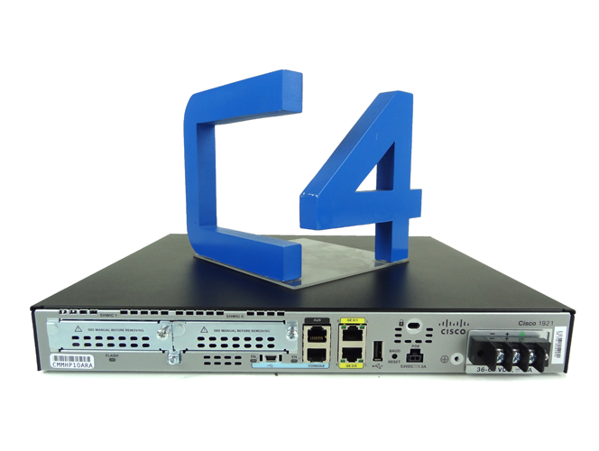 CISCO CISCO1921-DCK9 C1921 MODULAR ROUTER - DC POWER