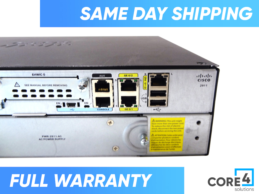 CISCO CISCO2911-SEC/K9 2911 SECURITY BUNDLE