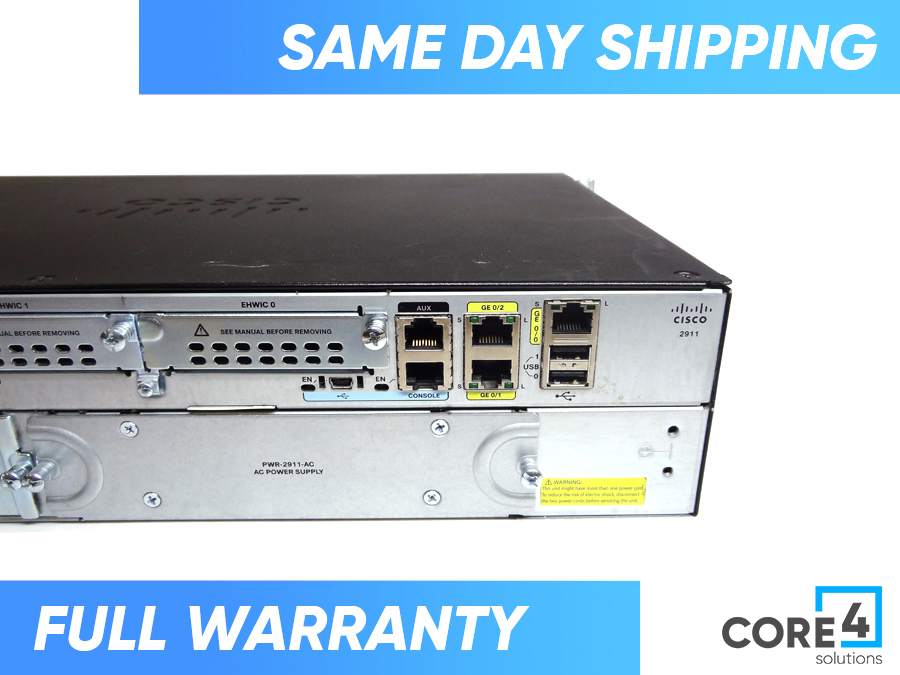 CISCO CISCO2911-V/K9 CISCO 2911 VOICE BUNDLE - ROUTER 