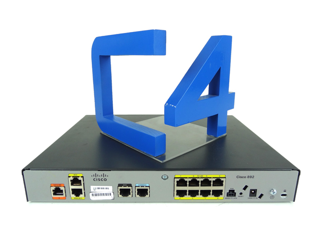 CISCO CISCO892-K9 CISCO 892GIGAE SECROUTER,SFP W 80D