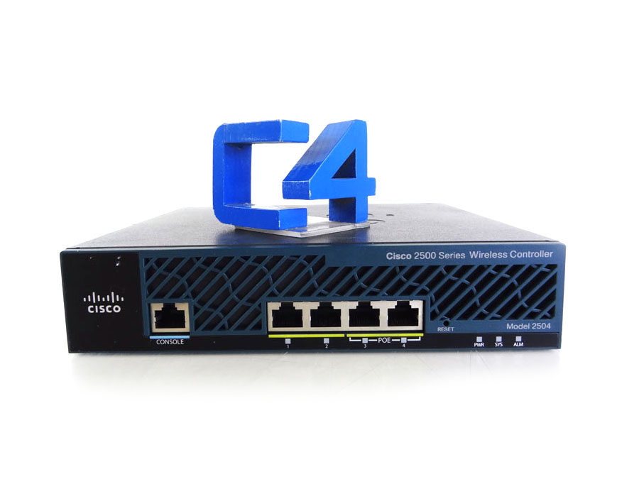 CISCO AIR-CT2504-50-K9 2504 WIRELESS CONTROLLER w/ AP LIC 