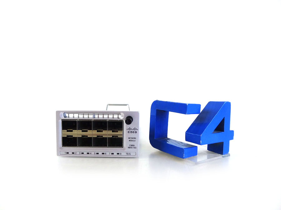 CISCO C3850-NM-8-10G 8 X GIGABIT ETHERNET MODULE -3850 *New Sealed*