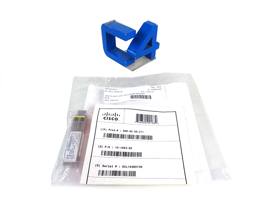 CISCO ONS-SI-2G-I1 ONS-SI-2G-I1:SFP -OC12/STM4 AND OCR *New Sealed* 