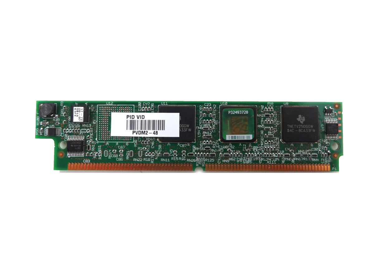 CISCO PVDM2-48= 48-CHANNEL VOICE/FAX DSP MODULE