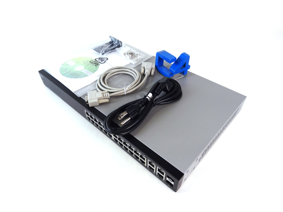 CISCO SF300-24 24 PORT 10/100 MANAGED SWITCH *New Open Box* - SRW224G4-K9-NA 