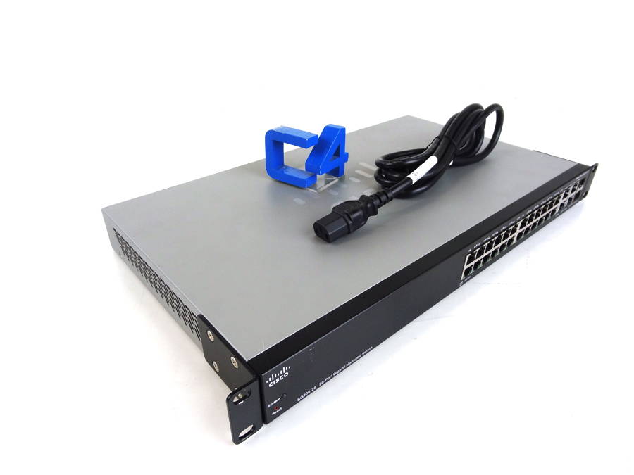 CISCO SG300-28 26 10/100/1000 PORTS, 2 COMBO MINS SWITCH