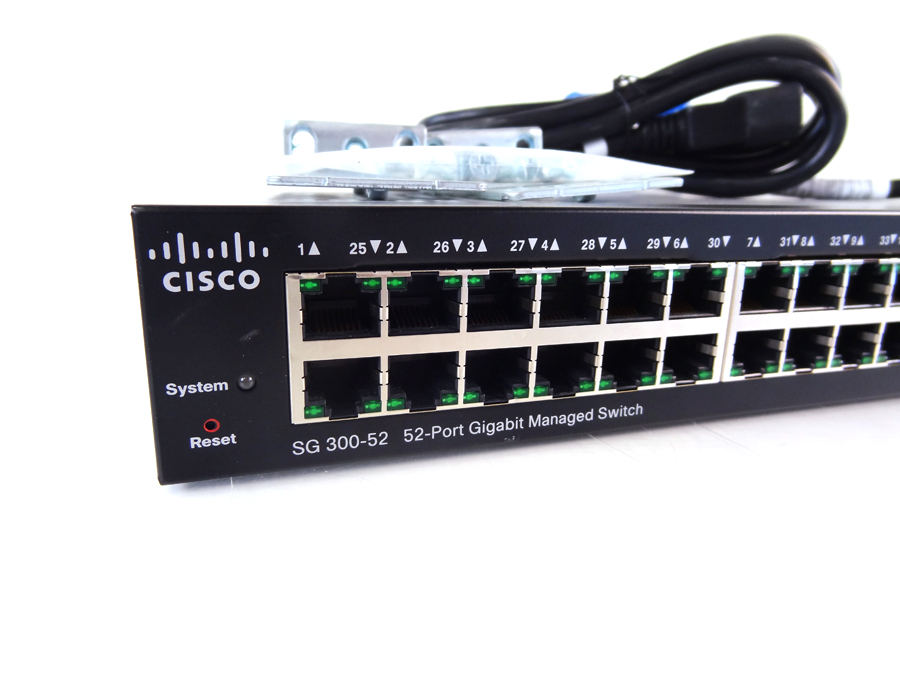 CISCO SG300-52-K9 SG300-52-K9-NA 50X GIGABIT ES SWITCH