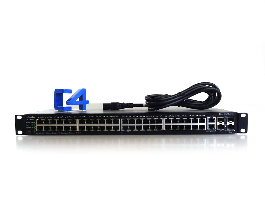 CISCO SG500-52P-K9 52 PORT GE POE MANAGED SWITCH