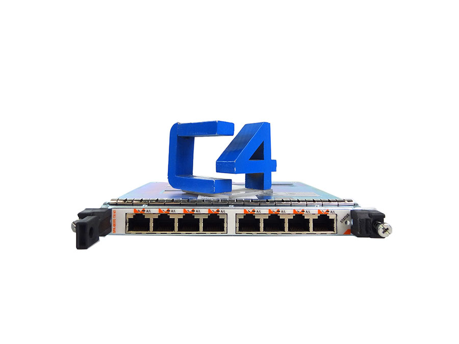 CISCO SPA-8X1FE-TX-V2 8-PORT FAST ETHERNET (TX) SHARED PORT ADAPTER