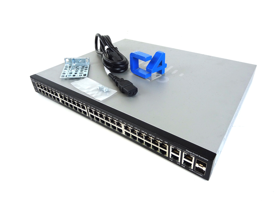 CISCO SRW248G4P-K9 SF300-48P48 10/100 POE PORTS SWTICH