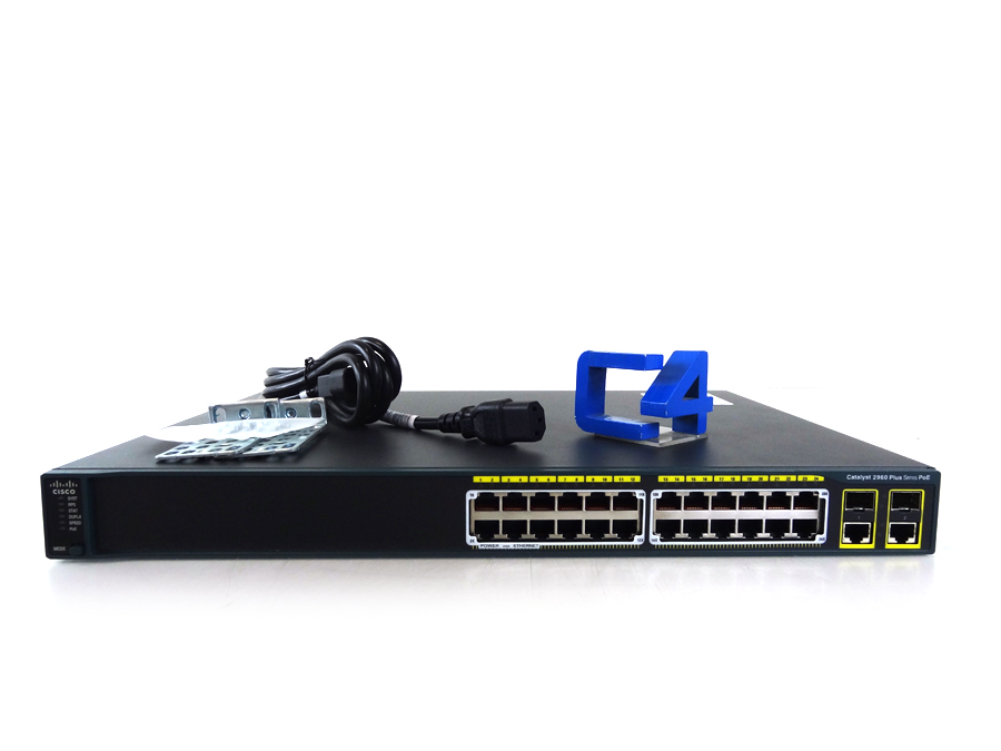 CISCO WS-C2960+24PC-L CATALYST 2960 PLUS 24 10/100 POE +