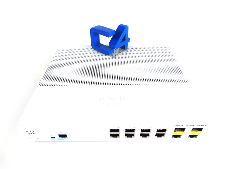 CISCO WS-C2960C-8TC-S CATALYST 2960C SWITCH 8 FE, 2 X DUE