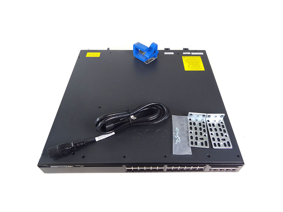 CISCO WS-C3650-24PS-E CAT 3650 24 PORT POE 4K SWITCH