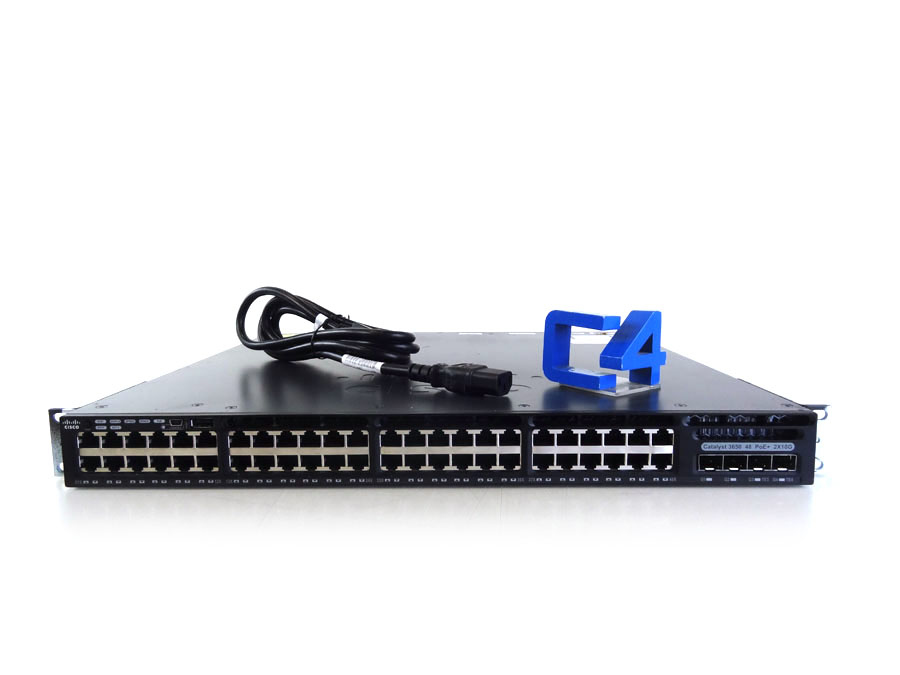 CISCO WS-C3650-48FD-S CATALYST LAYER 3 48 PORT MANAGEABLE SWITCH