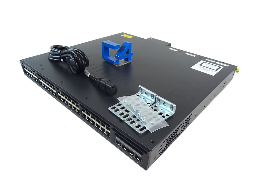 CISCO WS-C3650-48FQ-S CATALYST 3650 48PT POE SWITCH