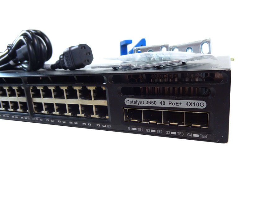 CISCO WS-C3650-48FQ-S CATALYST 3650 48PT POE SWITCH