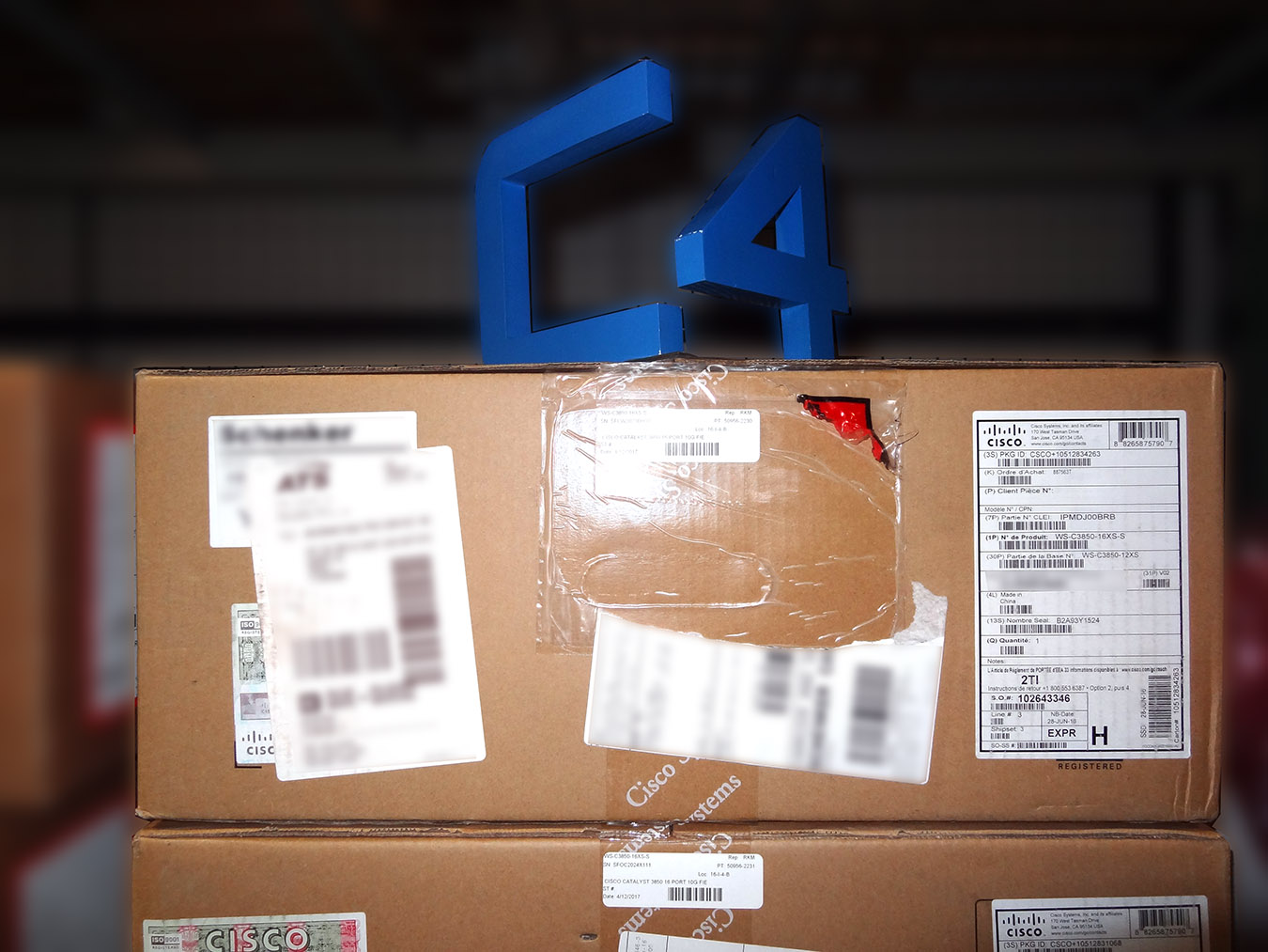 CISCO WS-C3850-16XS-S CATALYST 3850 16 PORT 10G FIE