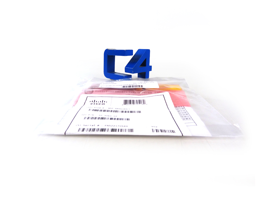 CISCO WSP-Q40GLR4L 40GBE LR 1310NM QSFP MODULE FOR SMF *New Sealed*