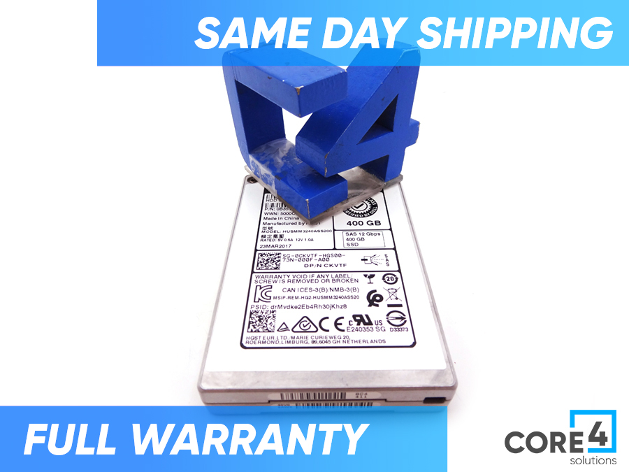 DELL CKVTF 400GB SSD SAS 2.5 12G MU
