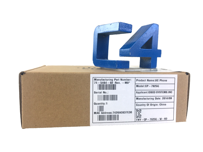 CISCO CP-7925G-A-K9 CISCO 7925G WIRELESS IP PHONE