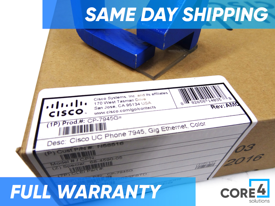 CISCO CP-7945G UNIFIED IP PHONE 7945G - VOIP 