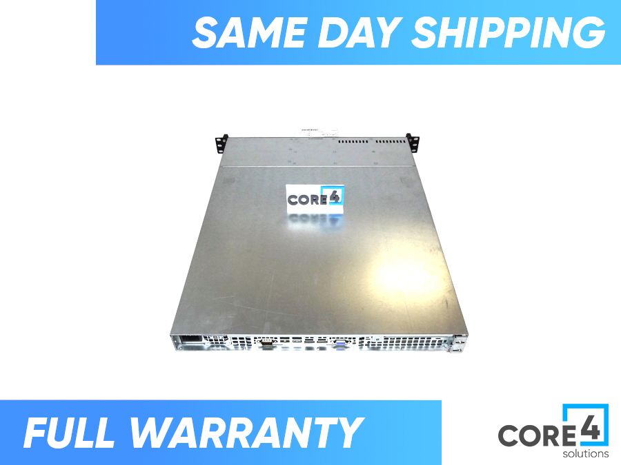 SUPERMICRO CSE-111 X11SSL-F 4x2.5 SINGLE PSU X11SSL-F RACKMOUNT SERVER
