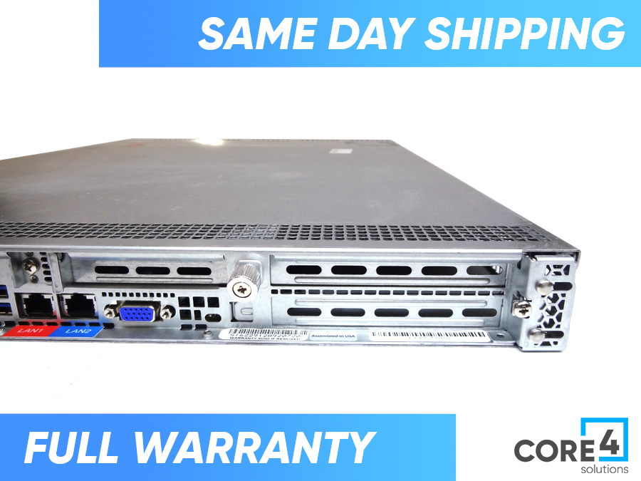 SUPERMICRO CSE-116 X10SRW-F 10x 2.5in 1U X10SRW-F RACKMOUNT SERVER