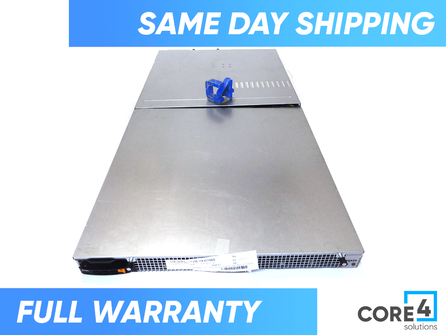SUPERMICRO CSE-118 X11DGQ 1U X11DGQ DUAL GPU DUAL PSU RACKMOUNT SERVER
