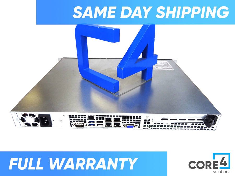 SUPERMICRO CSE-512 X10SLM+-LN4F 1U SINGLE PSU INT HDD SERVER
