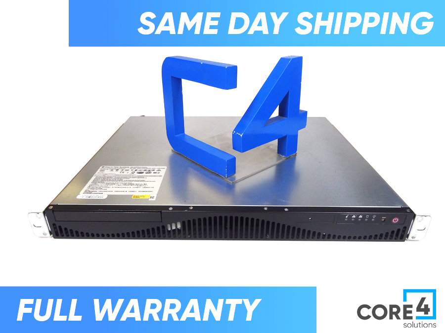 SUPERMICRO CSE-512 X10SLM+-LN4F 1U SINGLE PSU INT HDD SERVER