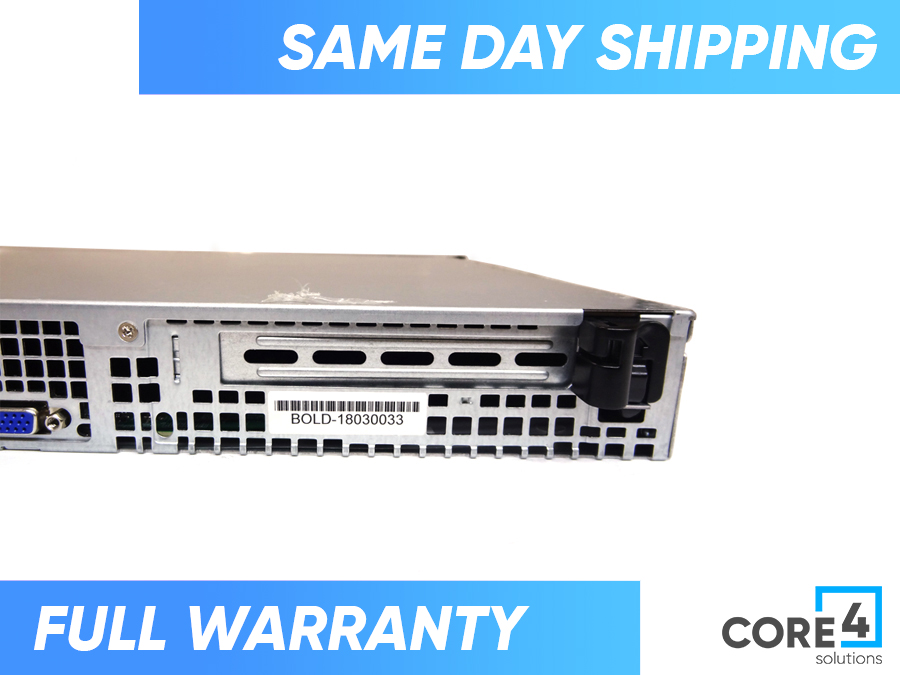 SUPERMICRO CSE-512 X11SSH-GF-1585 w/ 1U Chassis, X11SSH-GF-1585 w/ E3-1585v5 onboard, 2x SATA Cables, Single PSU