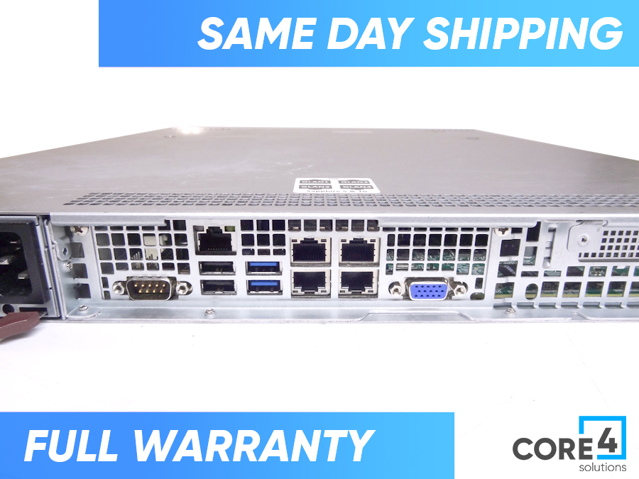 ADAPTEC CSE-813M X11SSH-LN4F 4x 3.5in 1U X11SSH-LN4F RACKMOUNT SERVER