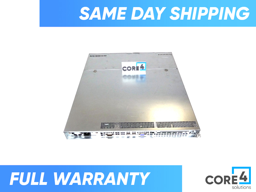 SUPERMICRO CSE-813M X11SSL-F 4x3.5 DUAL PSU X11SSL-F RACKMOUNT SERVER