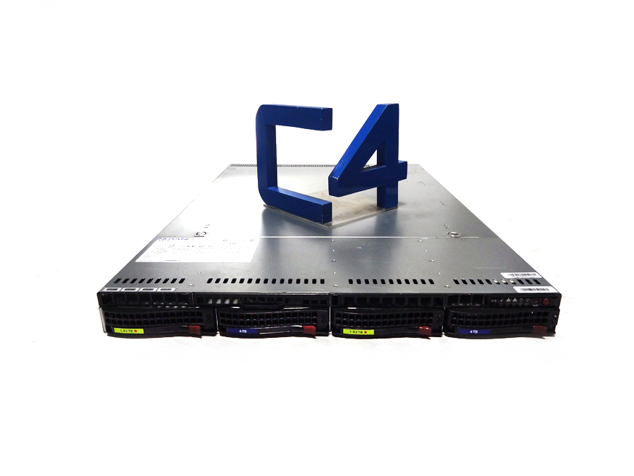 SUPERMICRO CSE-815 X11SPW-TF 4x 3.5 1U RACKMOUNT SERVER X11SPW-TF