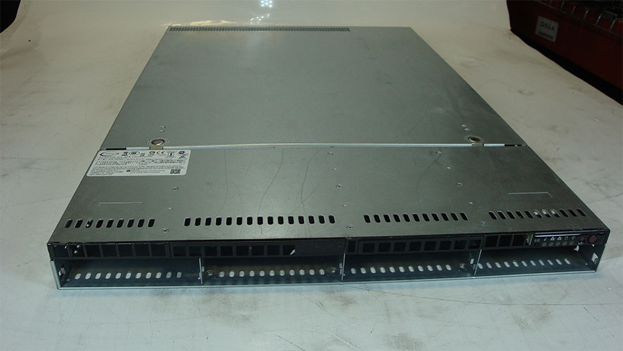 SUPERMICRO CSE-815TQC-R504WB 4x 3.5 DUAL PSU 1U RACKMOUNT SERVER CHASSIS