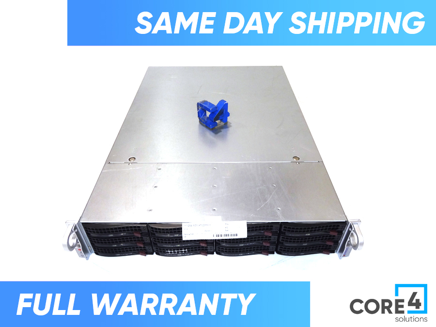 SUPERMICRO CSE-825 X10DRH-I 2U X10DRH-i DUAL PSU RACKMOUNT CHASSIS