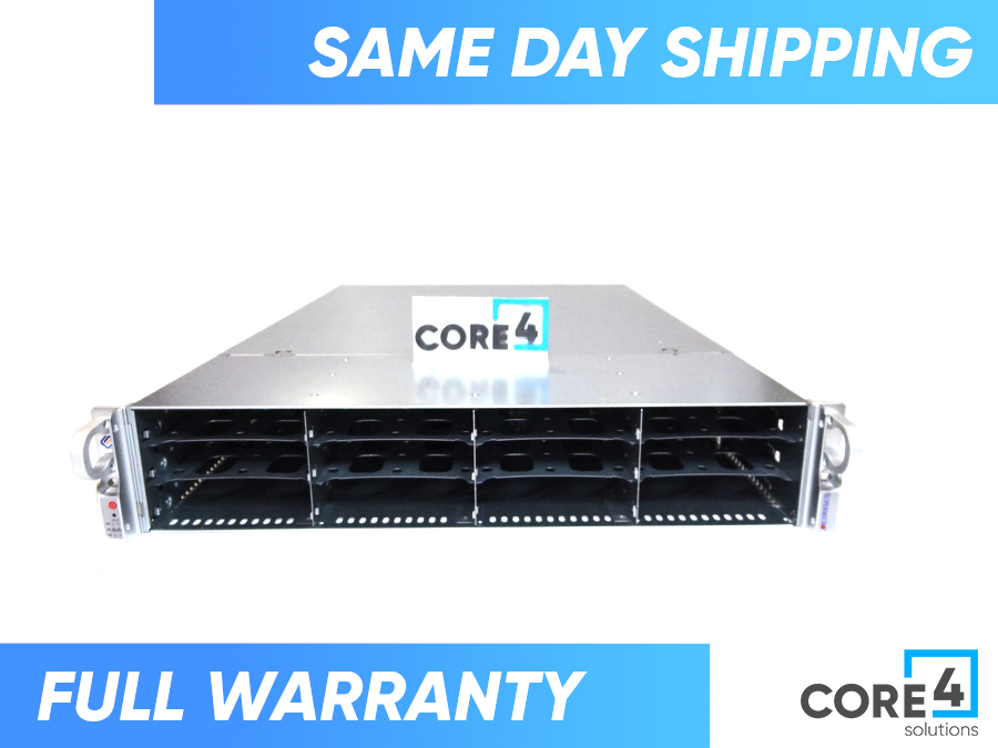 SUPERMICRO CSE-826B W/ H11SSL-C 12x3.5" 2x 2.5" SINGLE EPYC RACKMOUNT SERVER
