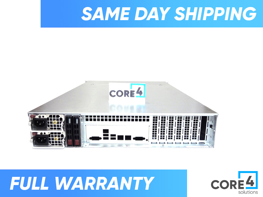 SUPERMICRO CSE-826B W/ H11SSL-C 12x3.5" 2x 2.5" SINGLE EPYC RACKMOUNT SERVER