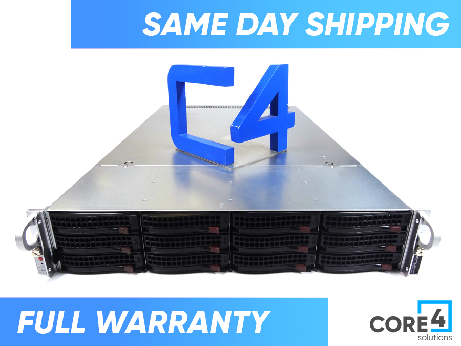 SUPERMICRO CSE-829U X10DRI-T4+ 12X 3.5 X10DRI-T4+ 2U BAREBONES
