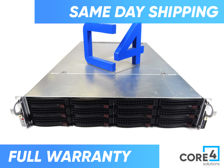SUPERMICRO CSE-829U X10DRU-I+ 2U 12X3.5 X10DRU-I+ BAREBONES