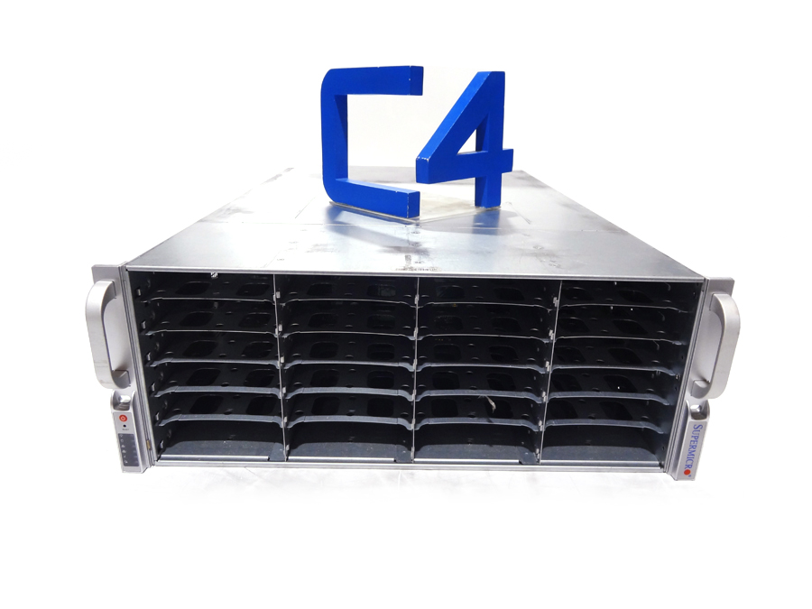 SUPERMICRO CSE-847E16-RJBOD1 45X 3.5 HDD JBOD                  