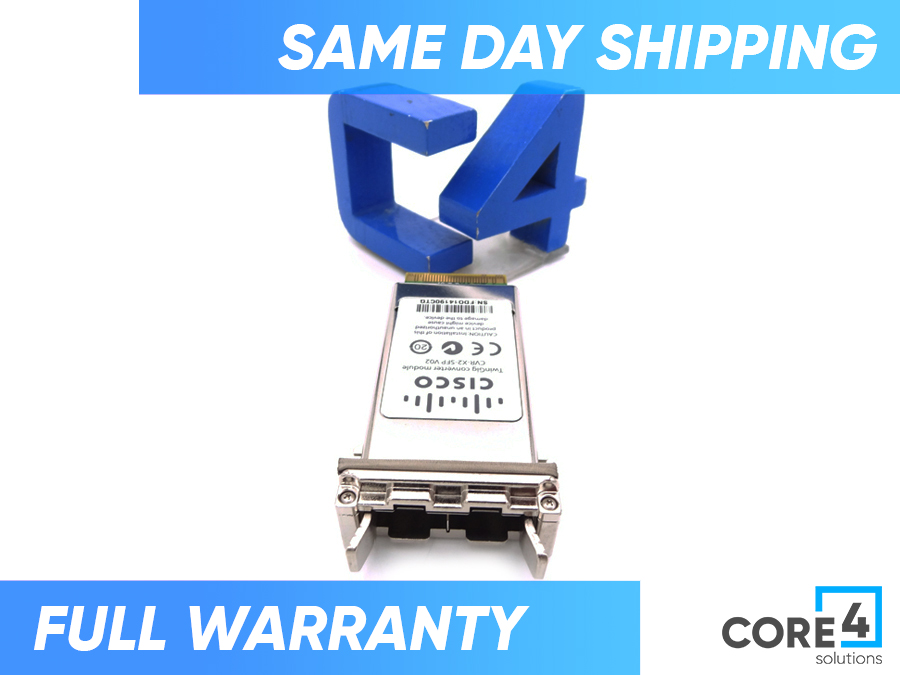 CISCO CVR-X2-SFP10G X2 TO SFP+ ADAPTOR MODULE *New Factory Sealed*