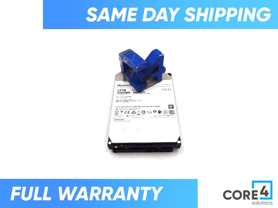 WD HUH721010ALE600 10TB 6GBPS 7.2K DC HC510 3.5IN SATA HDD - 0F27452 