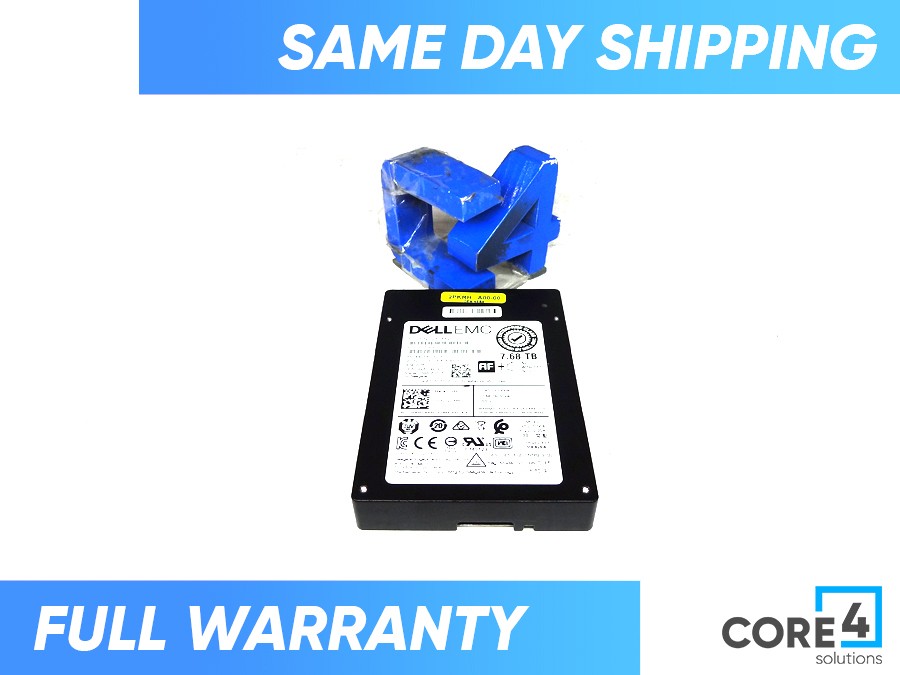 DELL 2PKRH 7.68TB SAS SSD Hard Drive 512e 2.5in 12GB/s